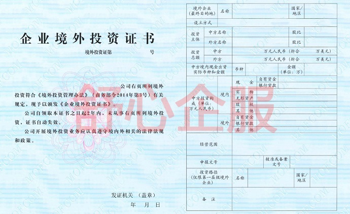 ODI備案摘要